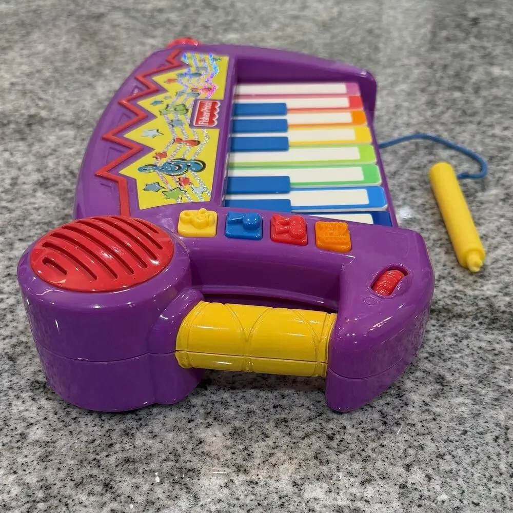 VTG/RARE - 2001 FISHER-PRICE Lil’ Music Makers 2 in 1 Piano to Xylophone- *READ*